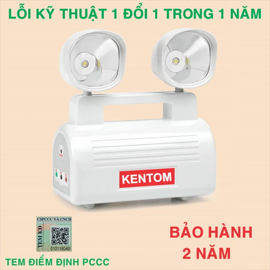 ĐÈN SẠC CHIẾU SÁNG KHẨN CẤP KT 403 PIN