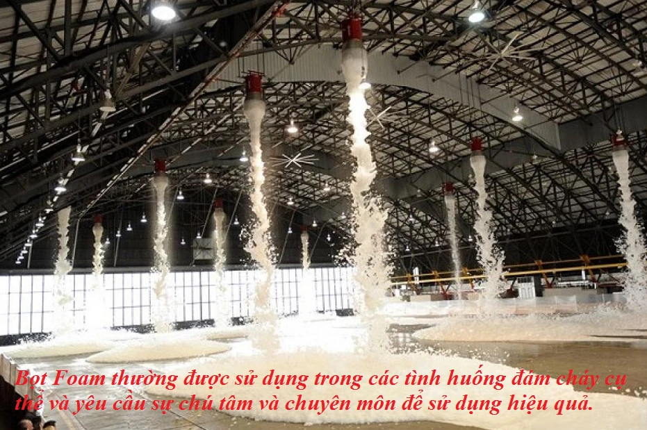 Tìm hiểu về hệ thống chữa cháy bọt Foam