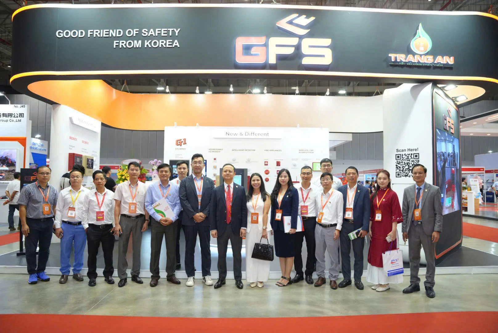 Gian hàng GFS Tràng An tại Triển lãm Secutech 2025
