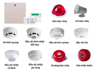 Các loại thiết bị báo cháy phổ biến